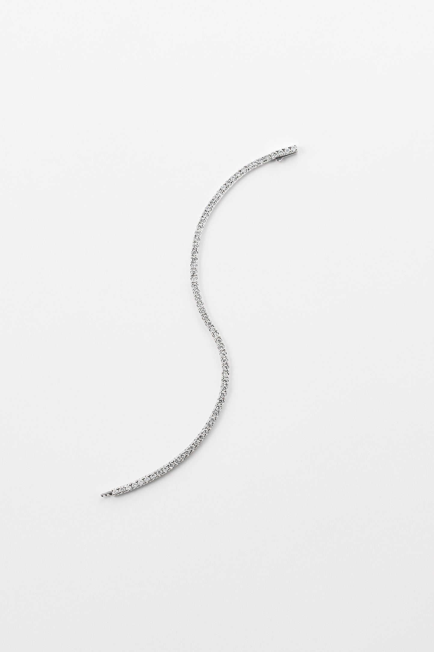 REVIA Tennis Bracelet LOCK BRACELET 0.05ct