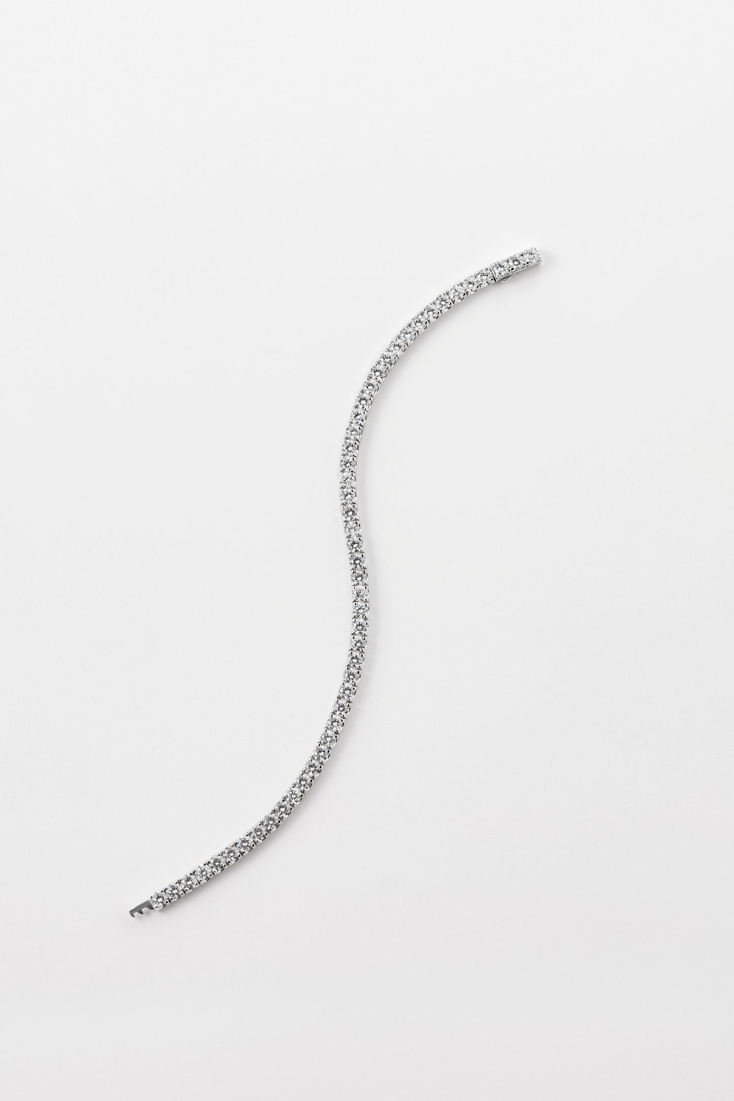 REVIA Tennis Bracelet LOCK BRACELET 0.1ct