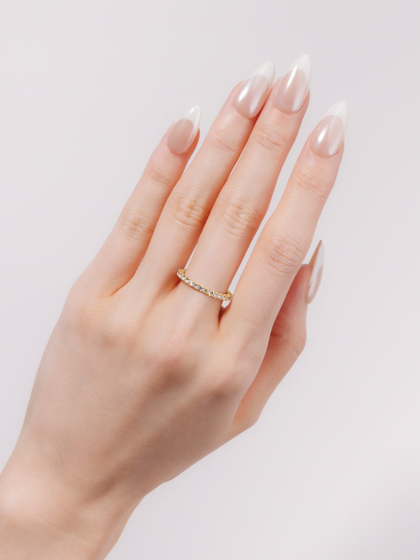 REVIA Eternity Ring 14K 0.05ct