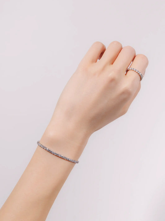 REVIA Tennis Bracelet SILK BRACELET 0.07ct