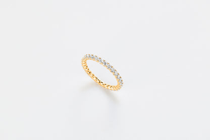 REVIA Eternity Ring  14K  0.05ct
