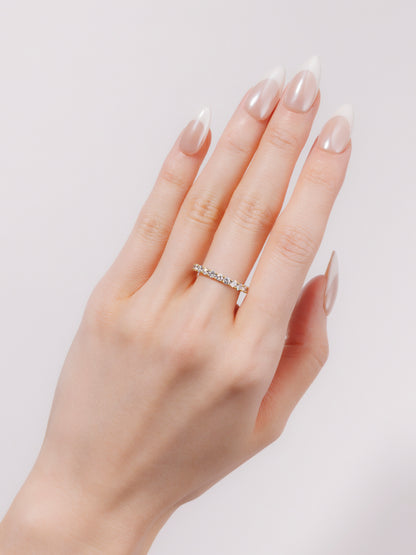 REVIA Eternity Ring 14K  0.07ct