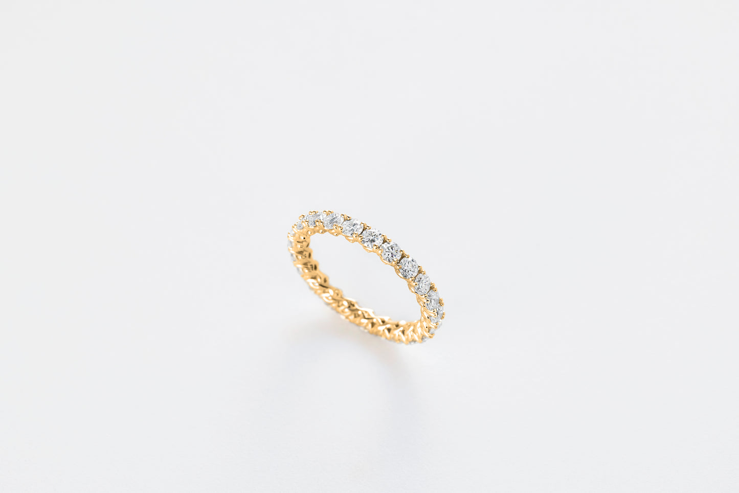 REVIA Eternity Ring 14K  0.07ct