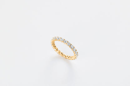 REVIA Eternity Ring 14K  0.07ct