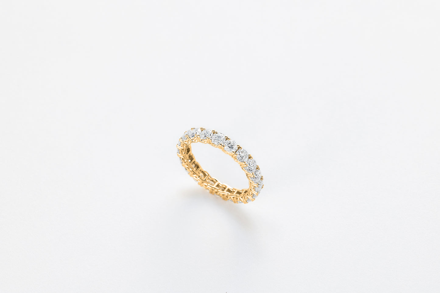 REVIA Eternity Ring  14K 0.1ct