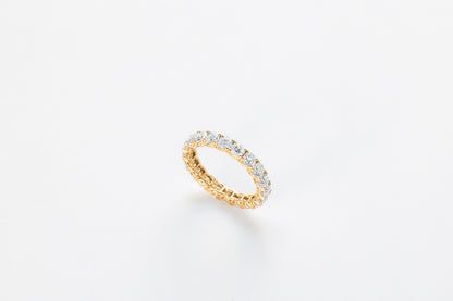 REVIA Eternity Ring  14K 0.1ct
